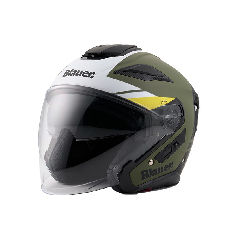 Casco Blauer JJ-01 verde opaco