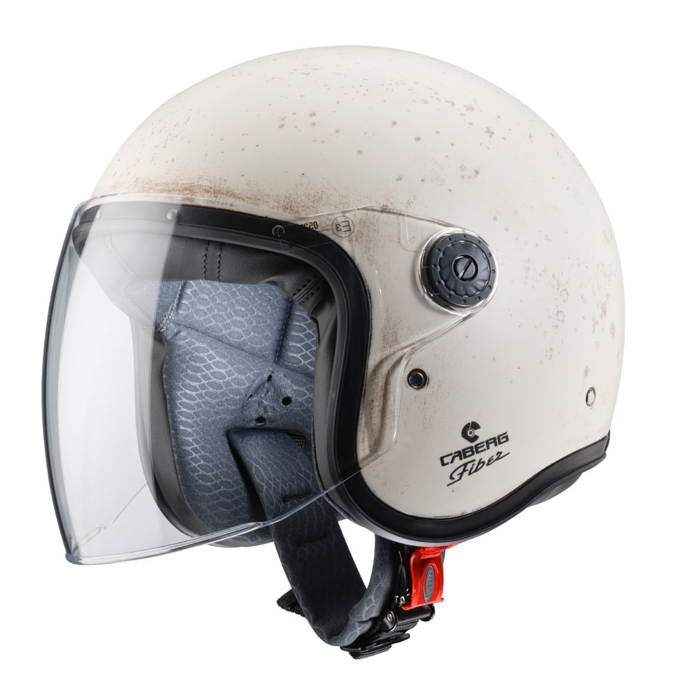 Open Face Helmet Caberg Freeride Old White C4CO0041 Jet Helmets | MotoStorm