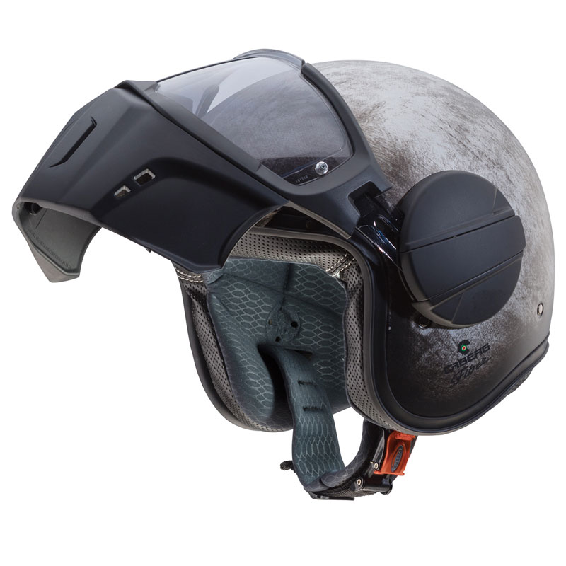 Caberg Ghost Iron C4FE0031 Jet Helmets | MotoStorm