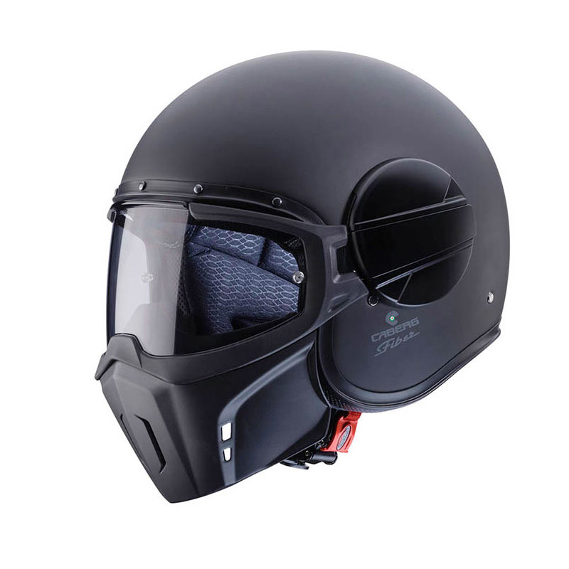 Casco Caberg Jet Ghost X nero opaco