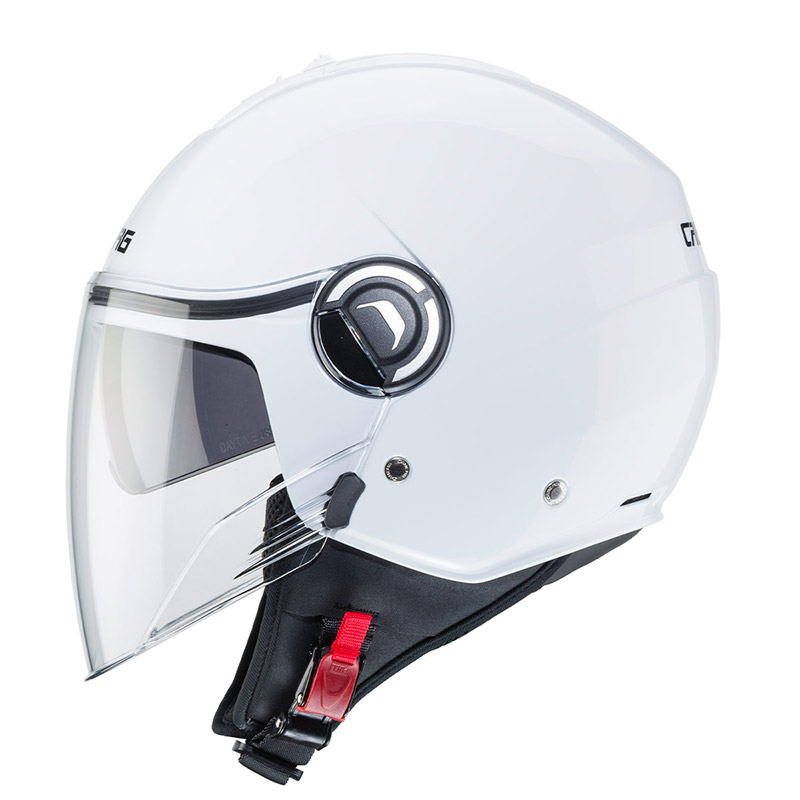 Caberg Riviera V4 Helmet White C6HA00A1 Jet Helmets | MotoStorm