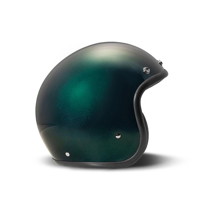 Casco Dmd Jet Retro Deep verde