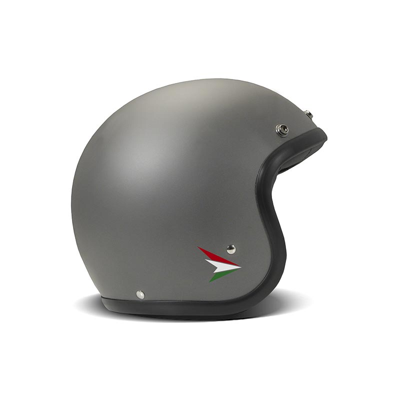 Casco Dmd Jet Retro Ita grigio