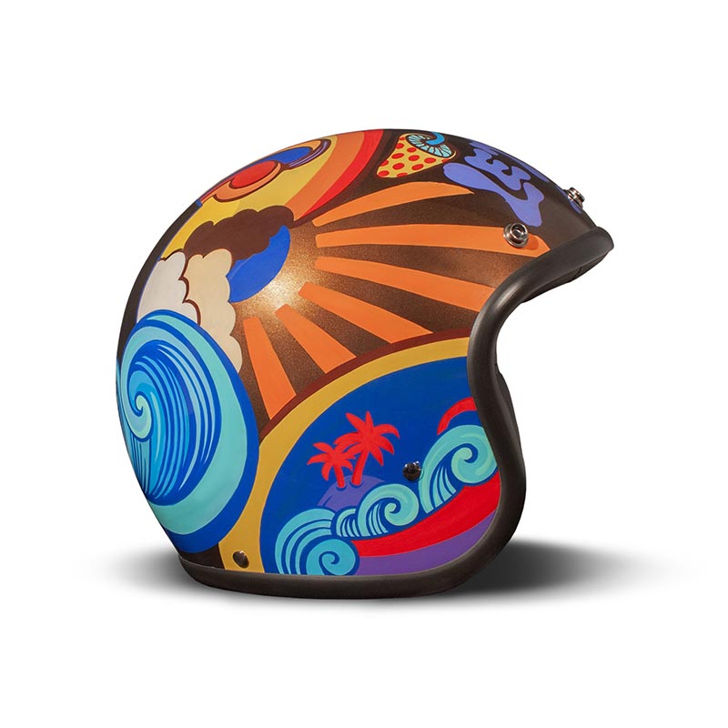 Casco Dmd Jet Retro Trip multi