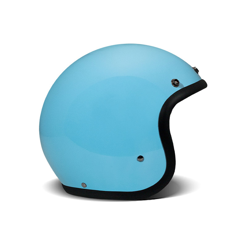 Casco Dmd Jet Retro azzurro