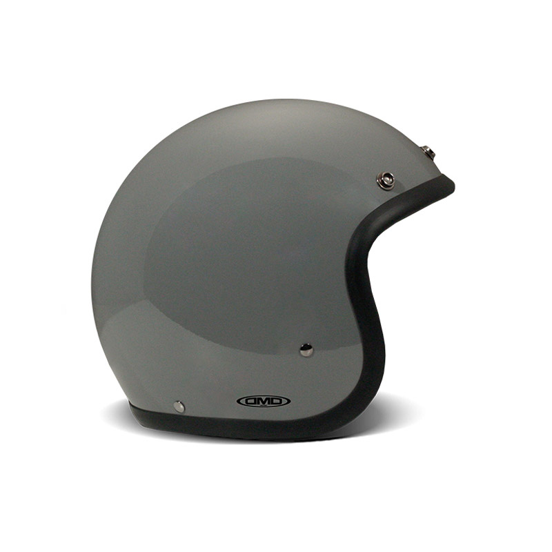 Casco Dmd Jet Retro Crayon grigio