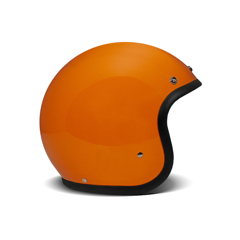 Casco Dmd Jet Retro arancio