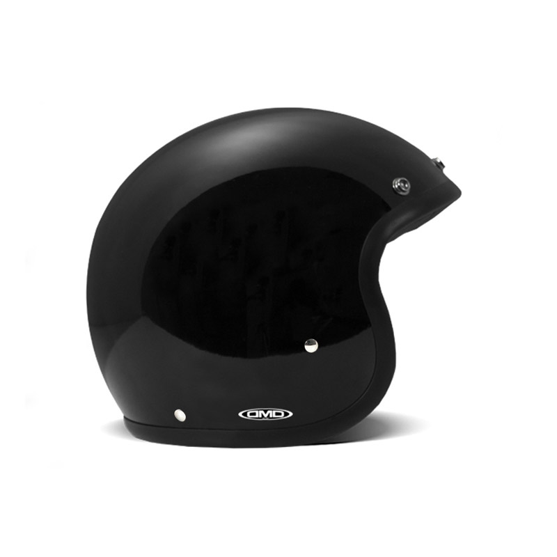 Casco Dmd Jet Retro nero