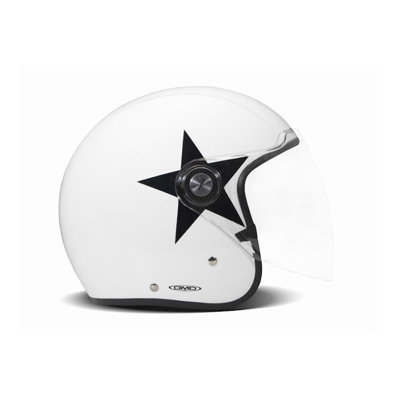 Casco DMD P1 Star bianco