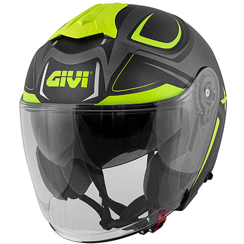 Casco Givi X.22 Planet Hyper Titanio Giallo | MotoStorm