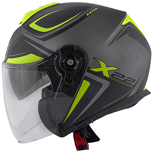 Casco Jet X22 GIVI Planet Hyper Solid Taglia M Blu Opaco