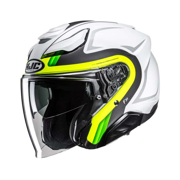 Casco Hjc F31 Bask giallo opaco