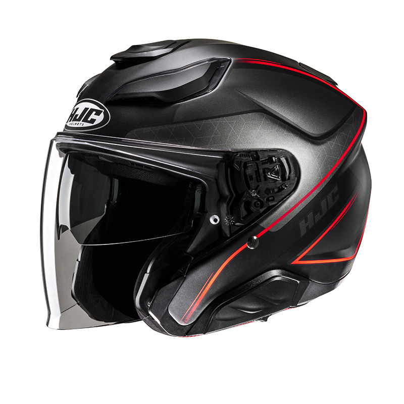 Casco Hjc F31 Ludi rosso