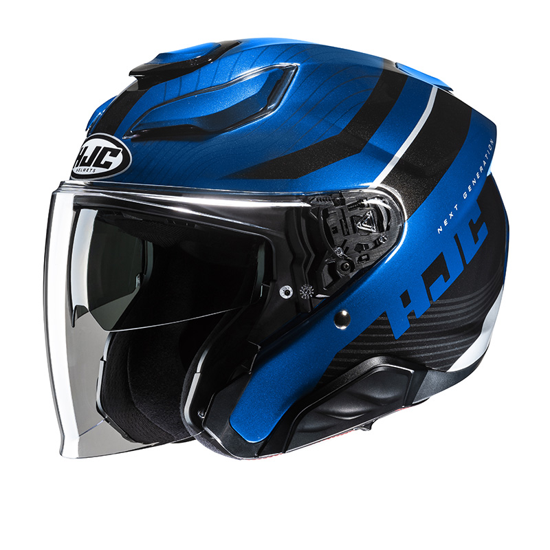 Casco Hjc F31 Naby blu