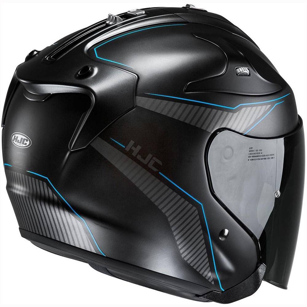 Hjc Fg Jet Jike Blue Hjc 141372 Mc2sf Jet Helmets Motostorm