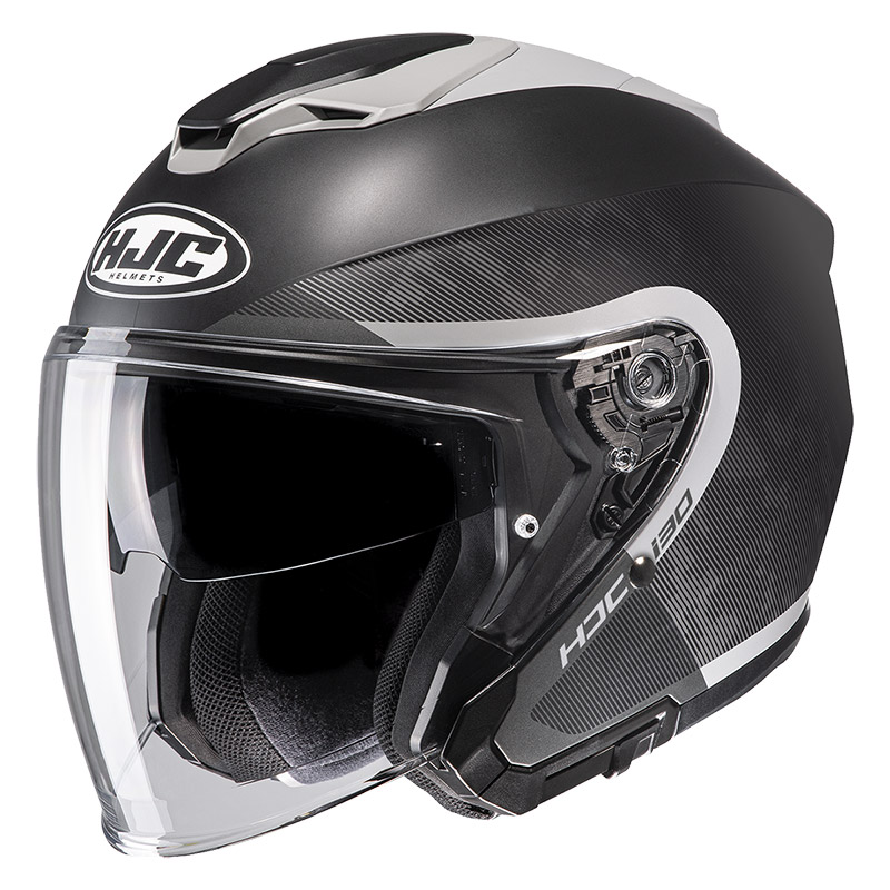 Casco Jet Hjc I30 Dexta nero grigio