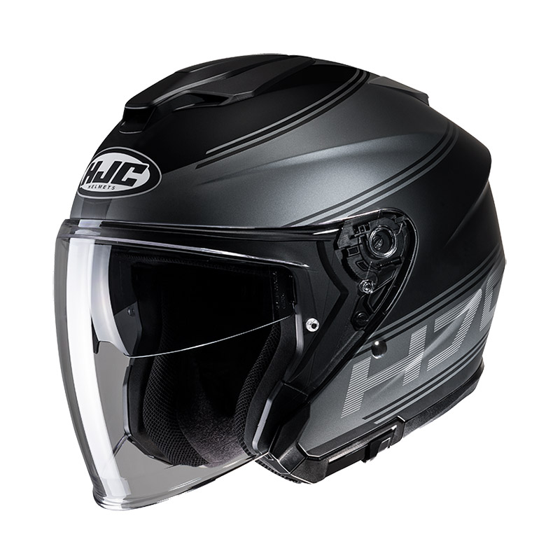 Hjc I30 Helmet Grey Black HJC170575MC5SF Jet Helmets MotoStorm