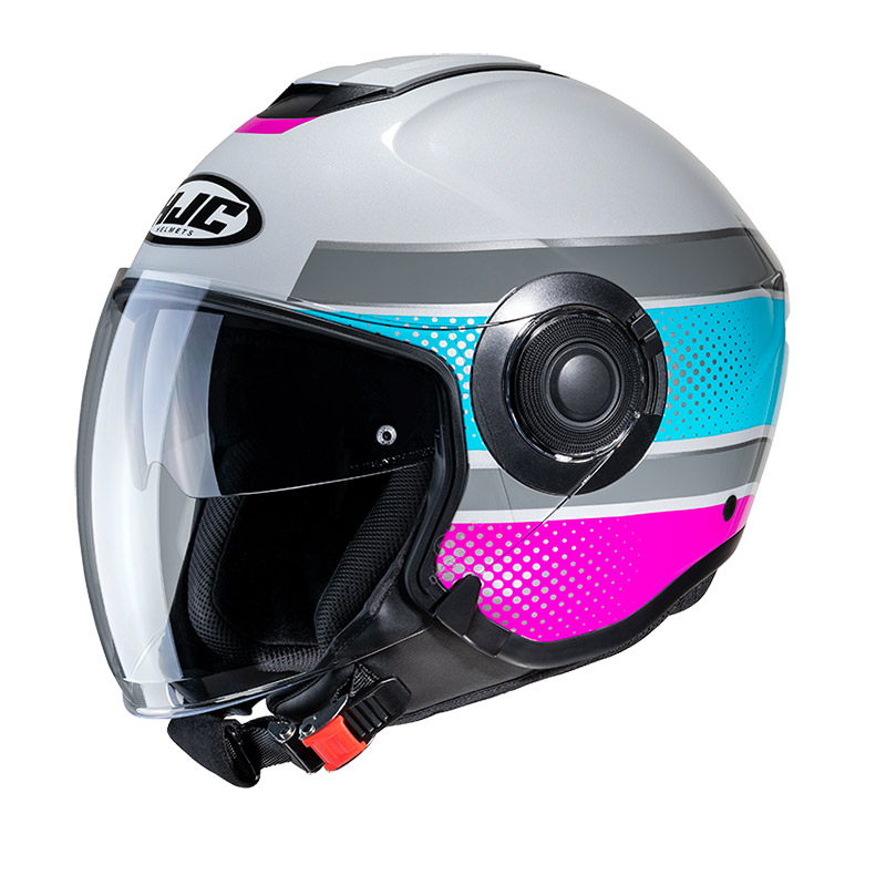 Hjc I40 Tolan Helmet Aqua Pink