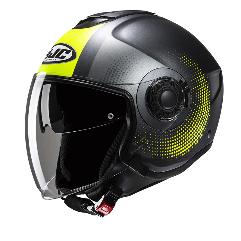 Casco Hjc I40n Pyle giallo