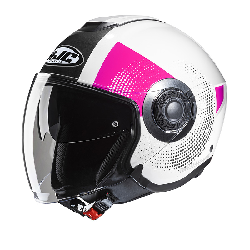 Casco Hjc I40n Pyle rosa