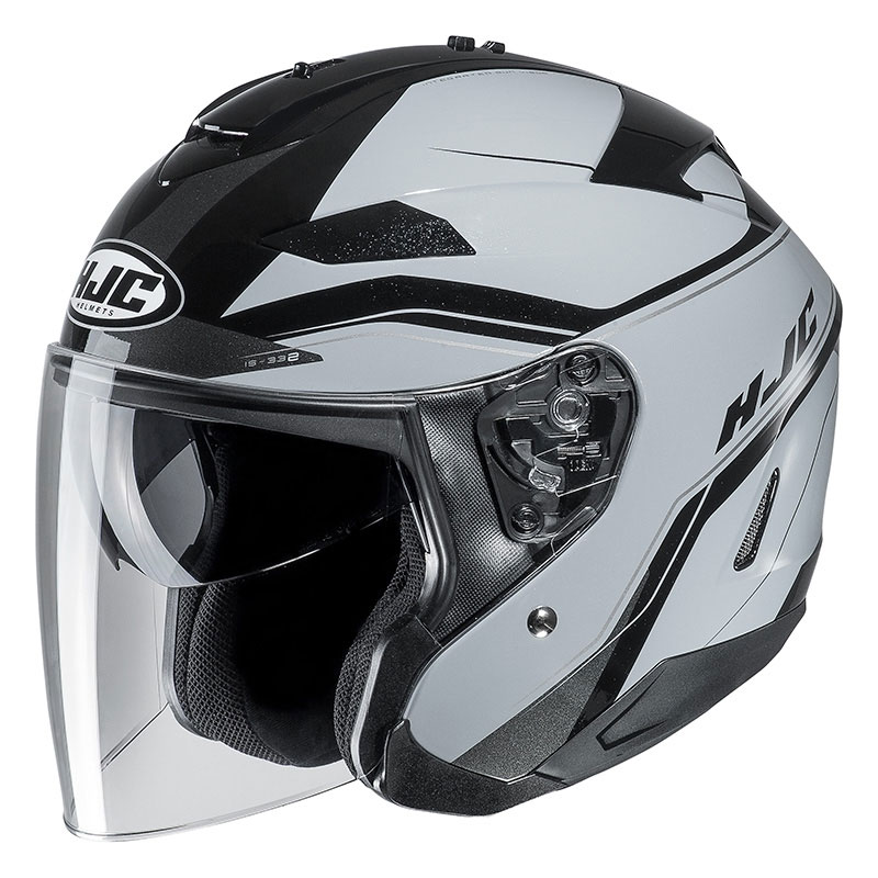 HJC CASCO JET MOTO NERO SOLID IS-33 II HELMET