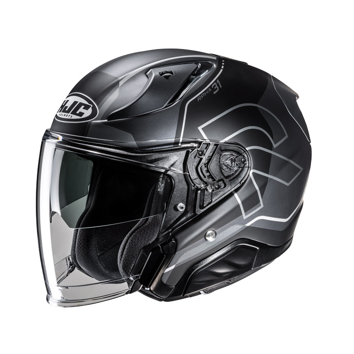 Casco HJC Rpha 31 Dereen gris opaco