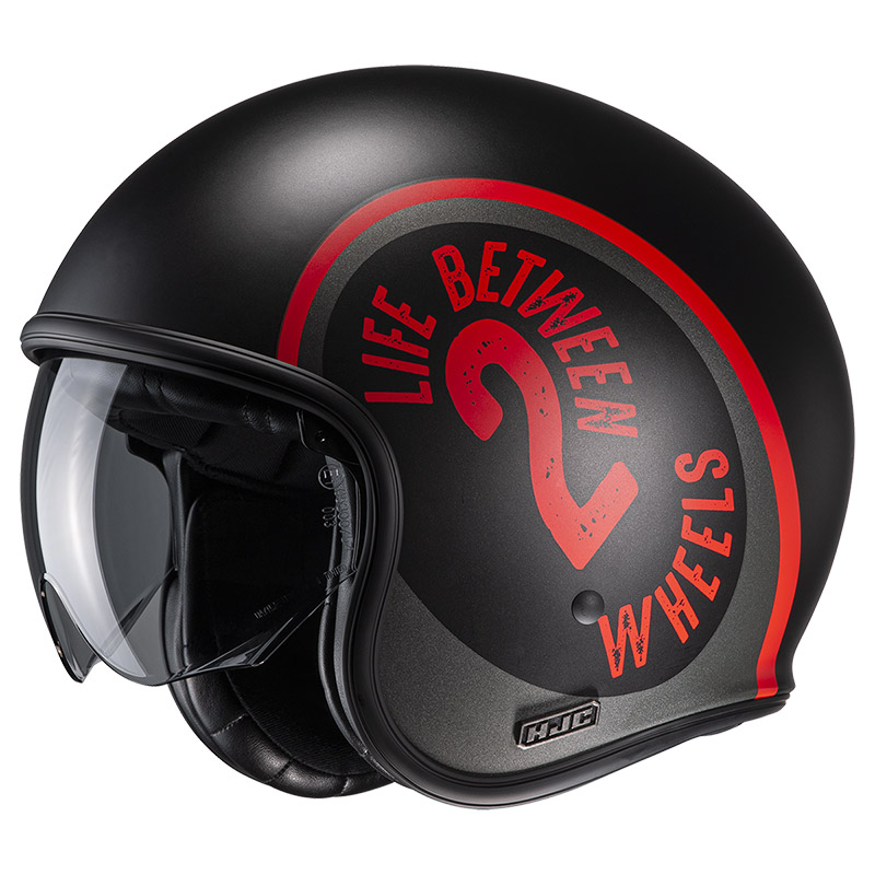 Casco HJC V30 Harvey nero rosso