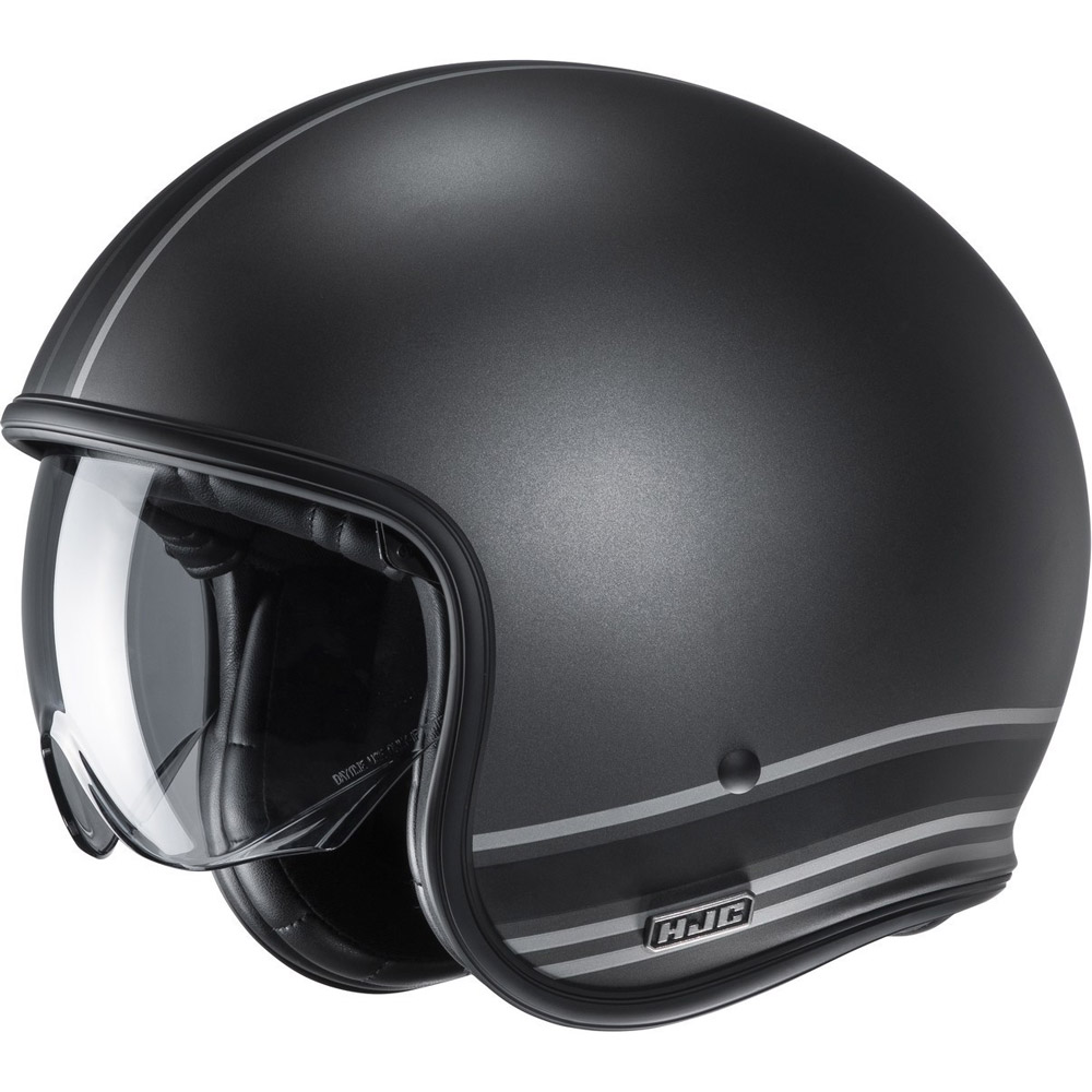 Casco HJC V30 Senti nero argento