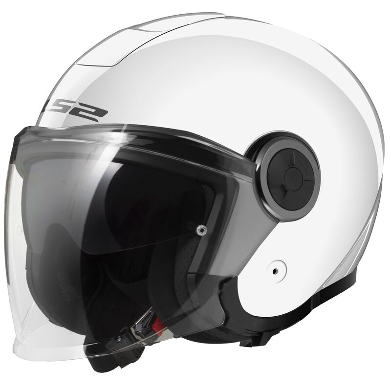 Casco LS2 OF620 Classy Solid bianco