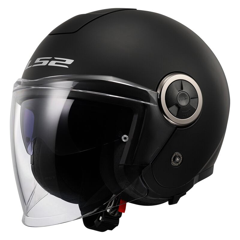 Casco LS2 OF620 Classy Solid nero opaco