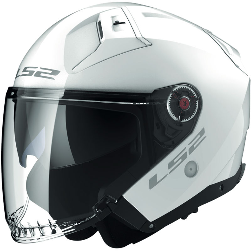 Casco LS2 OF603 Infinity 2 Solid bianco