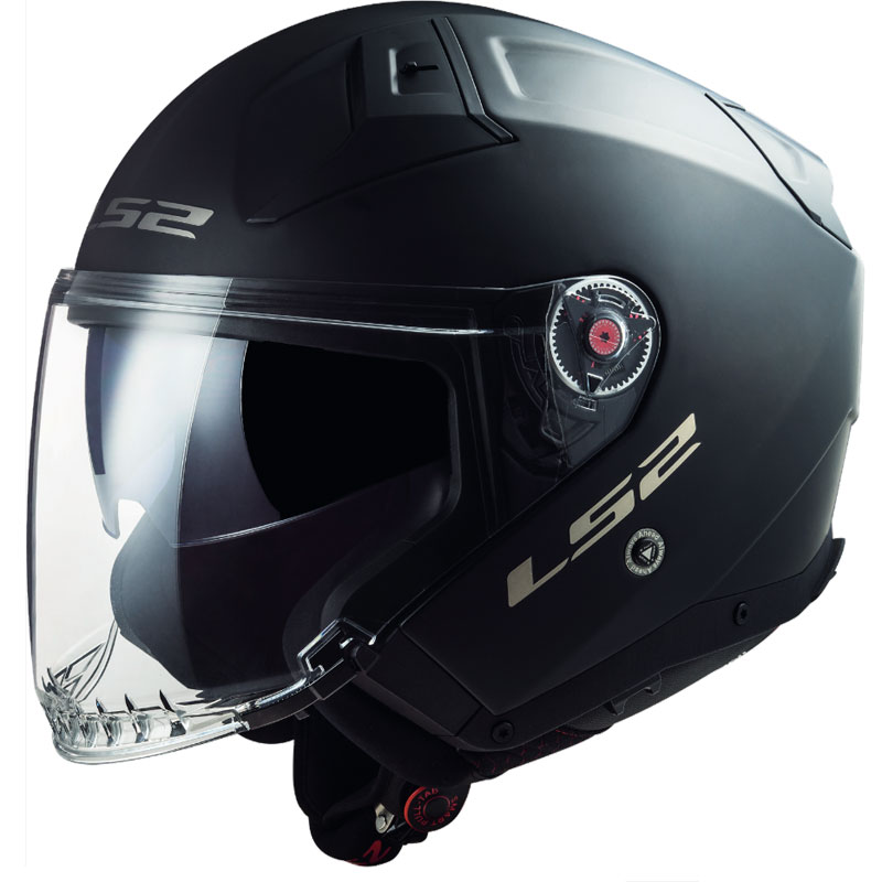 Casco LS2 OF603 Infinity 2 Solid nero opaco