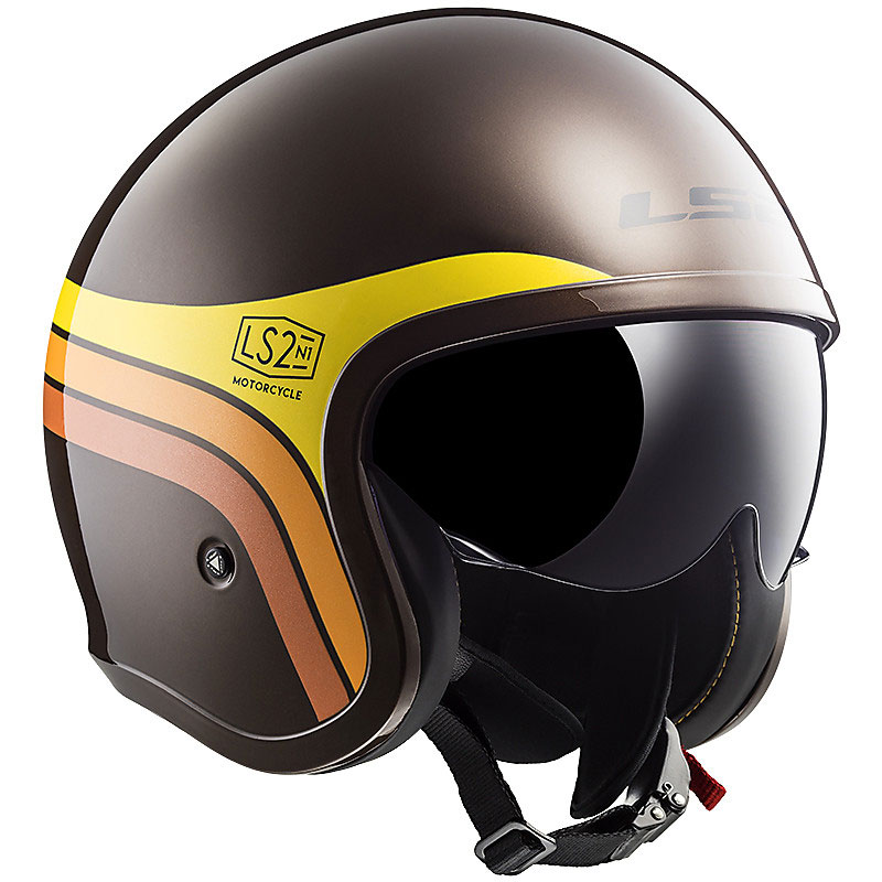 Ls2 Of599 Spitfire Sunrise Brown LS2-305992064 Jet Helmets | MotoStorm