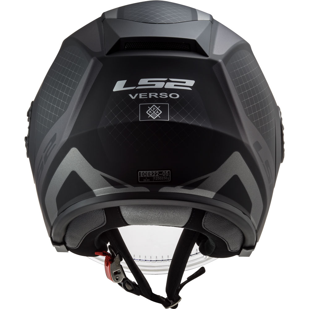 Ls2 Verso Of570 Marker Matt Black Titanium LS2-305702307 Jet Helmets ...