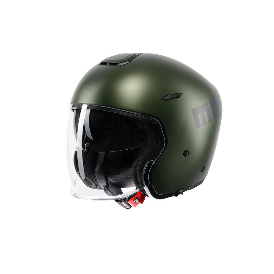 Momodesign Aero 2206 Mono Helmet Green Matt | MotoStorm [en]