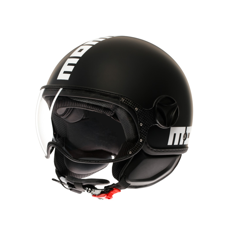 Casco MomoDesign FGTR Classic 2206 Mono nero opaco