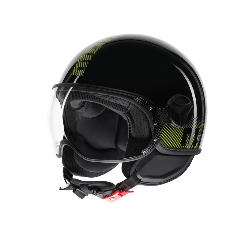 Momodesign Fgtr Classic 2206 Stripes Helmet Yellow
