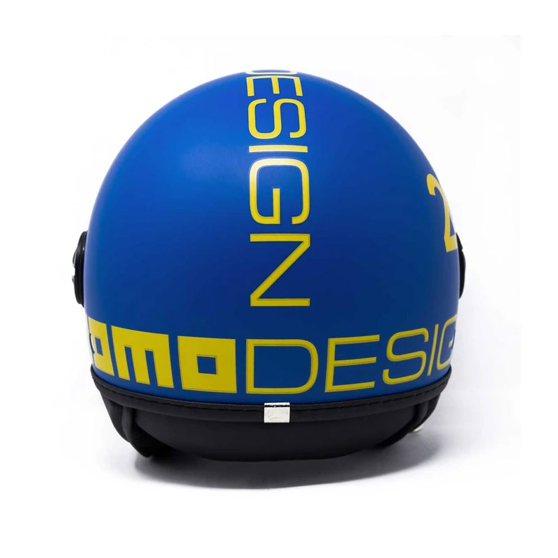 Casco Momo Design Fgtr Classic Heritage Blu Opaco | MotoStorm