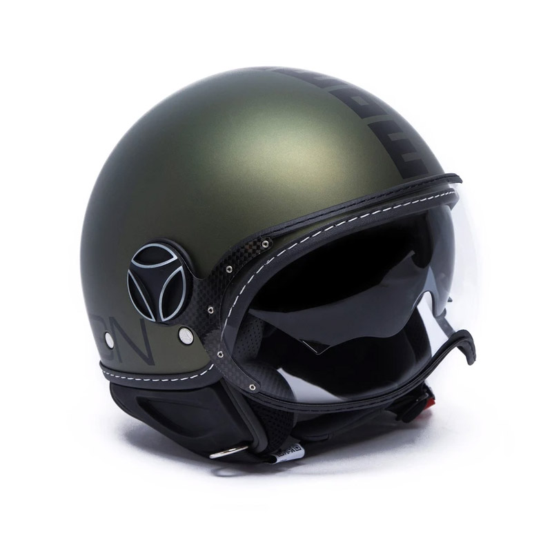 Botánica Marketing de motores de búsqueda Reembolso Casco Momo Design Fgtr Evo verde opaco MD-1001003048 Cascos Jet | MotoStorm