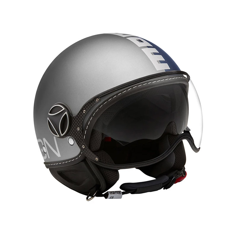 Casco Momo Design Fgtr Evo Joker Blu Grigio Chiaro | MotoStorm