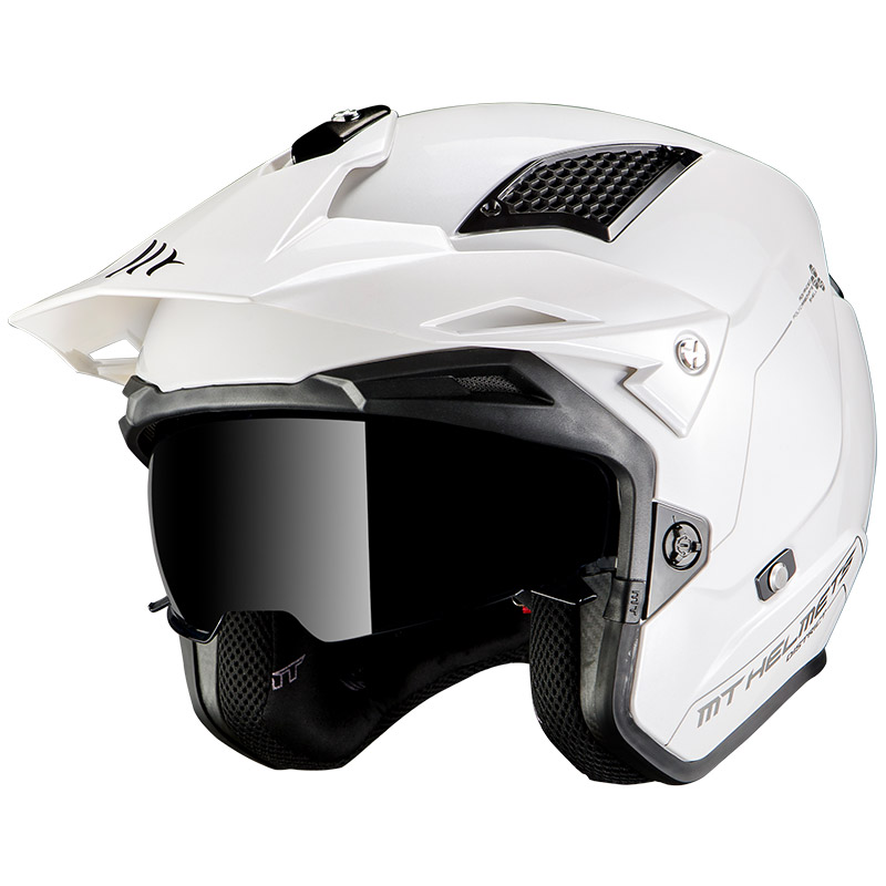 マウントヘルメット地区SVソリッドA0ヘルメットホワイト