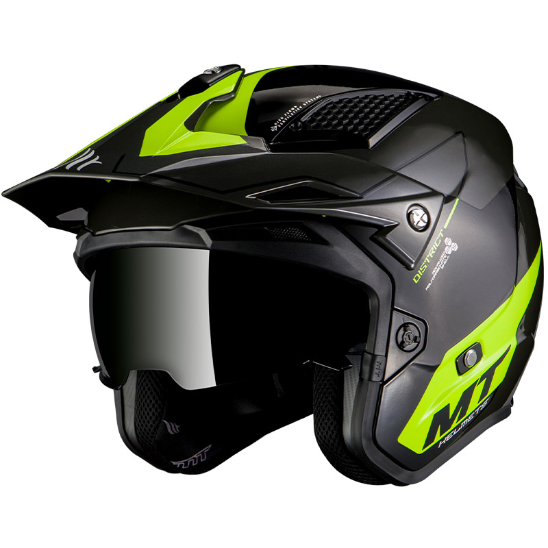 Casco Mt Helmets District SV Summit H3 giallo