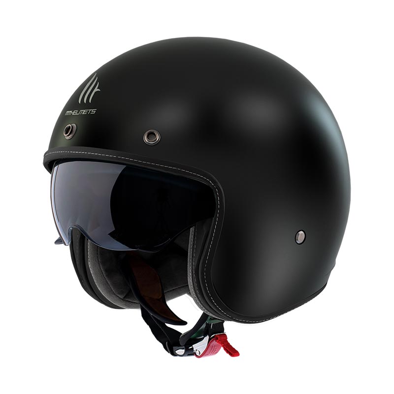 Mt Helmets Le Mans 2 SV S Solid A1 nero opaco