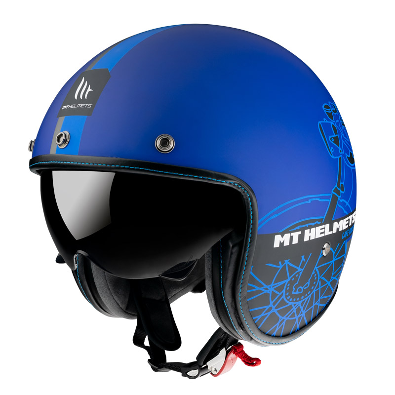 マウント ヘルメット ル マン 2 Sv カフェ レーサー ブルー マット ジェット ヘルメット Mt Motostorm マウント ヘルメット ル マン 2 Sv カフェ レーサー ブルー マット ジェット ヘルメット Mt Motostorm