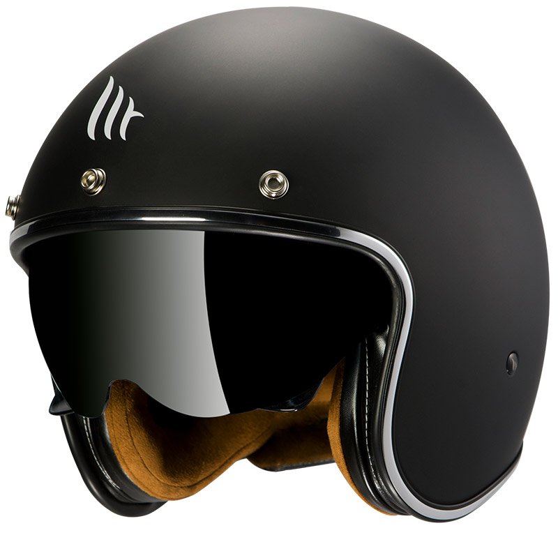 Mt Helmets Le Mans 2 Sv Solid A1 nero opaco