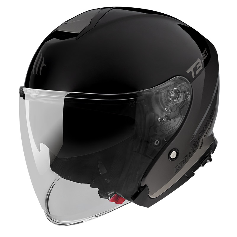 Casco Mt Helmets Thunder 3 Sv Jet Xpert C2 grigio