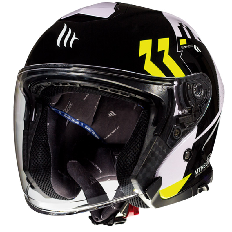 Mt Helmets Thunder 3 Sv Jet Venus A3 jaune
