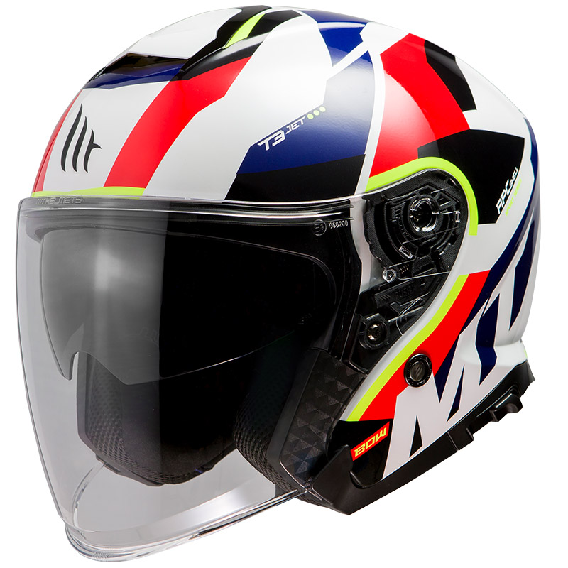 Mt Helmets Thunder 3 Sv Jet Bow E5 Helmet Red MT-1120616450 Jet Helmets |  MotoStorm