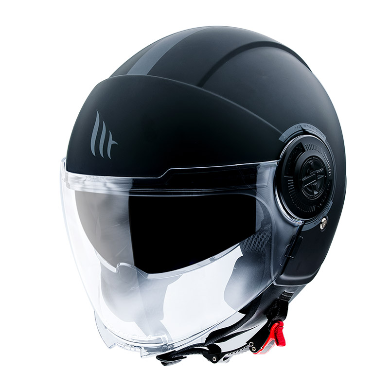 Casco Mt Helmets Viale SV S Solid A1 nero opaco