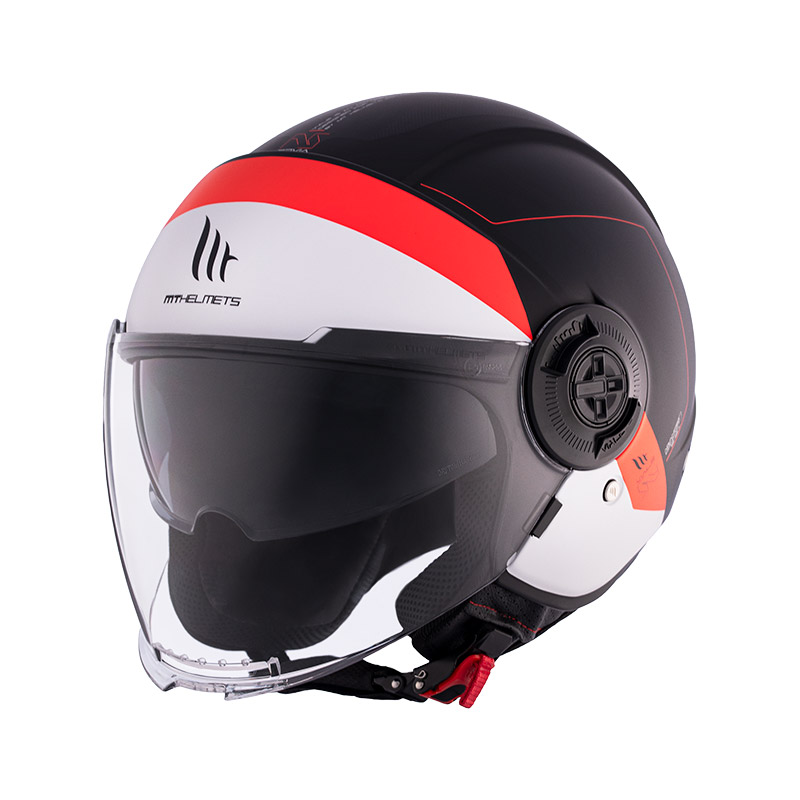 Casco Mt Helmets Viale SV S Unit A5 nero opaco